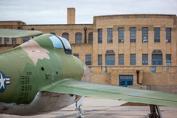 old military colored airplane