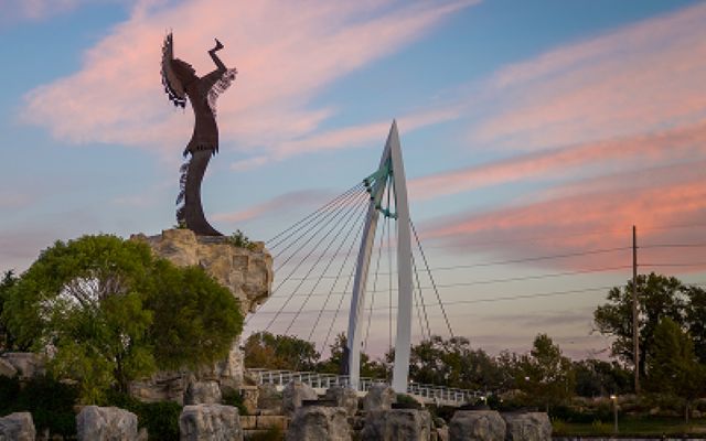 Keeper of the Plains in Wichita